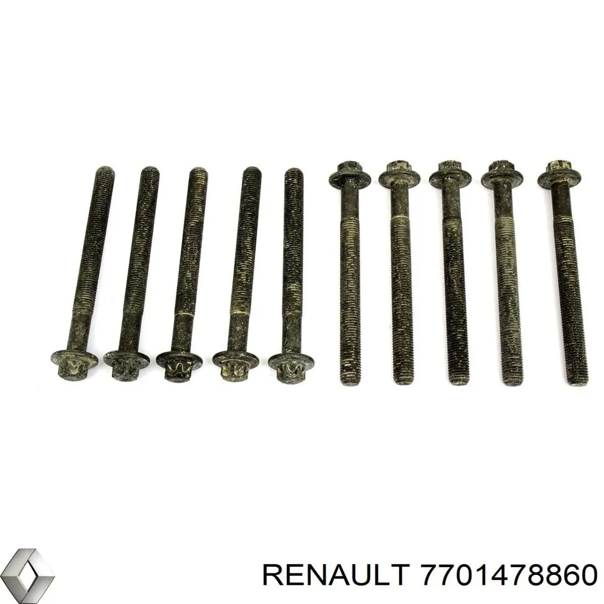 Tornillo de culata 7701478860 Renault (RVI)