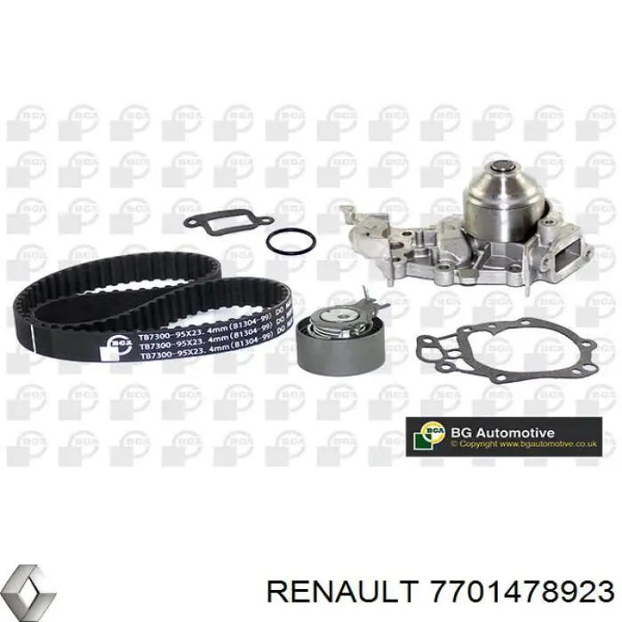 Помпа охлаждения Renault (RVI) 7701478923 цена, от 32.73 USD