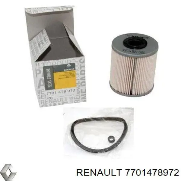 Купить 7701478972 Renault (RVI) Фильтр-отстойник топлива грубой очистки