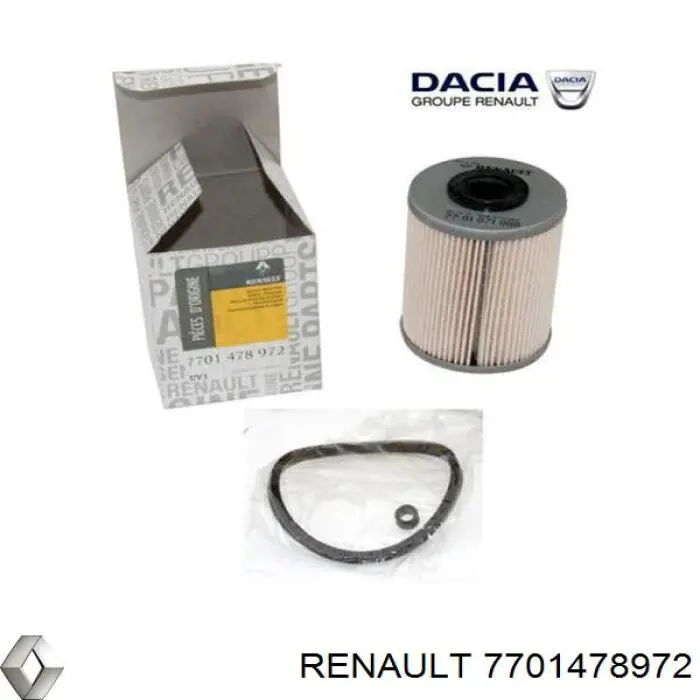 Фильтр тонкой очистки топлива Renault (RVI) 7701478972 цена, от 7.64 USD