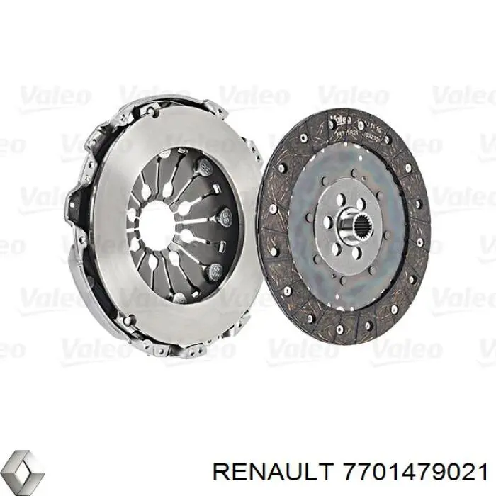 Комплект сцепления (3 части) Renault (RVI) 7701479021 цена, от 187.73 USD