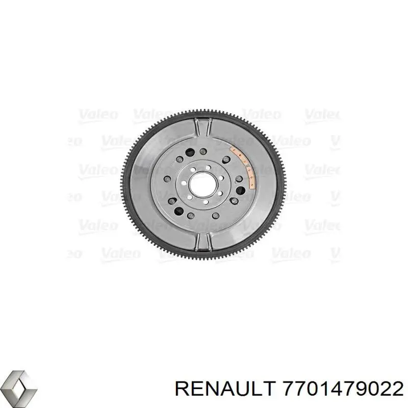 Маховик сцепления Renault (RVI) 7701479022