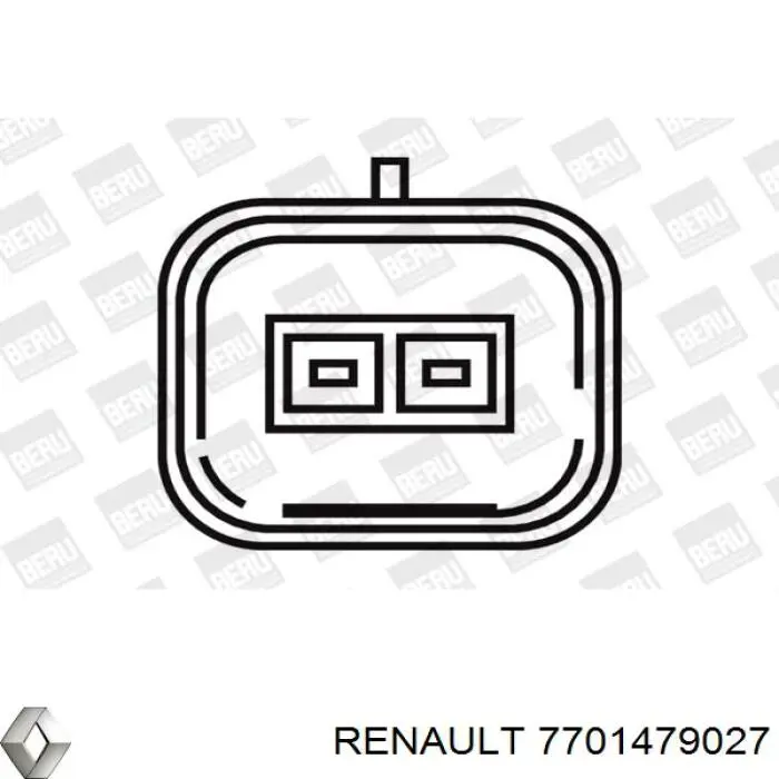 Купить 7701479027 Renault (RVI) Катушка зажигания