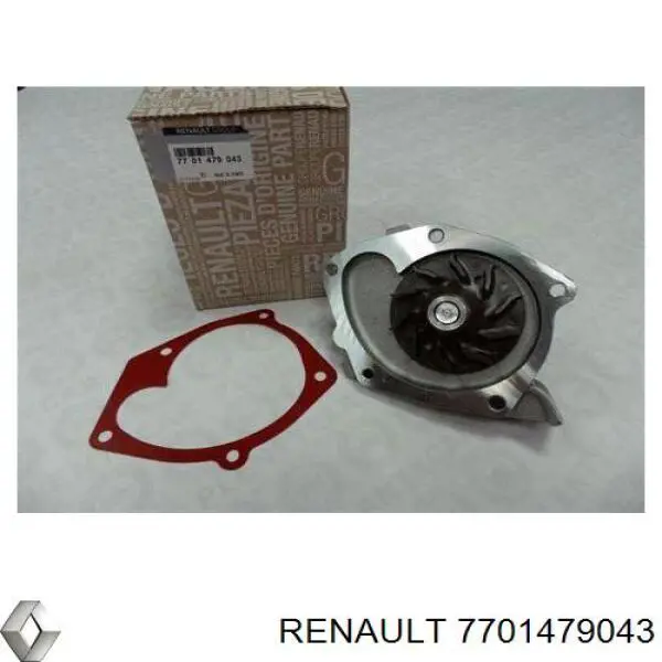 Водяной насос Renault (RVI) 7701479043