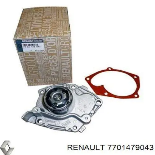 Помпа охлаждения Renault (RVI) 7701479043 цена, от 33.09 USD