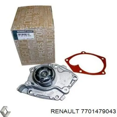 Купить 7701479043 Renault (RVI) Насос охлаждения