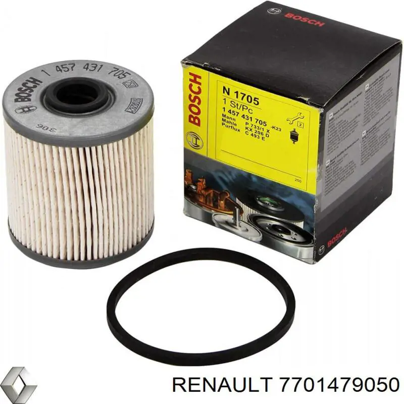 Купить 7701479050 Renault (RVI) Фильтр-отстойник топлива грубой очистки