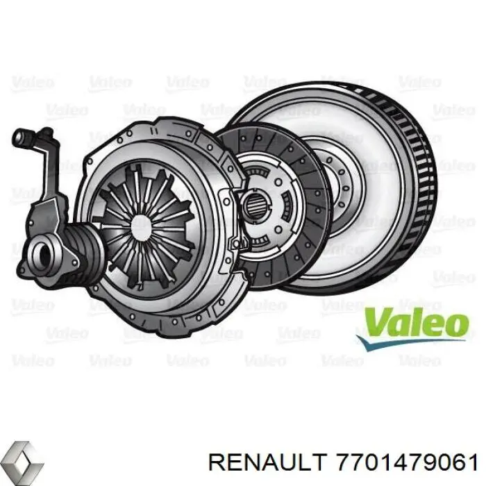 Купить 7701479061 Renault (RVI) Маховик с зубчатым ободом
