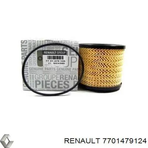 Filtro de aceite 7701479124 Renault (RVI)