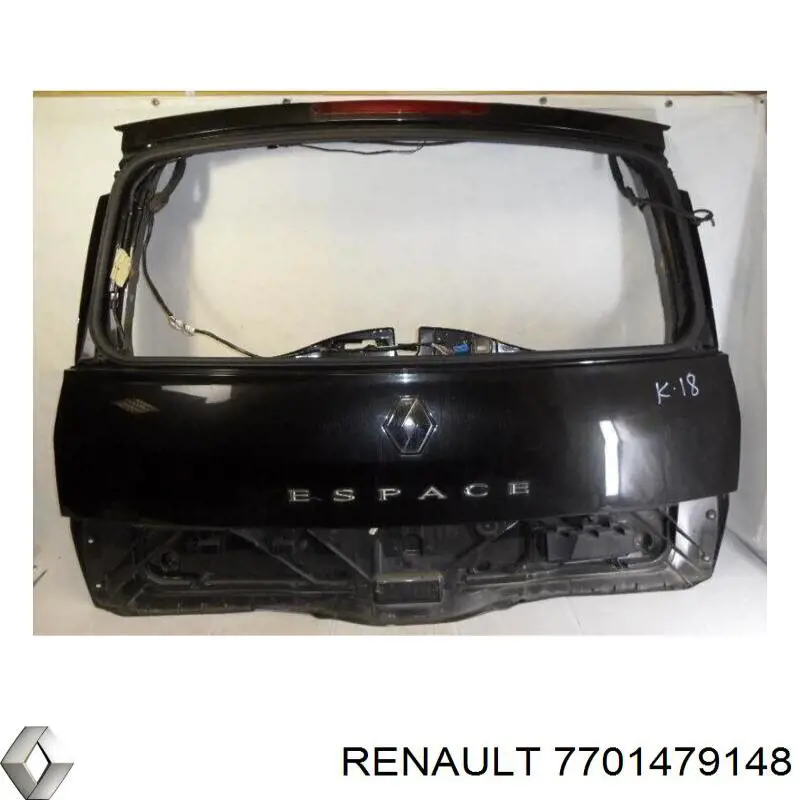 Пятая дверь Renault (RVI) 901007291R цена, от 50.68 USD