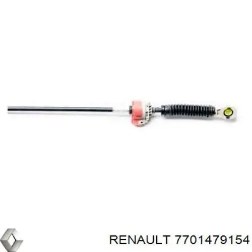 7701479154 Renault (RVI) cabo de mudança (de seleção de velocidade)