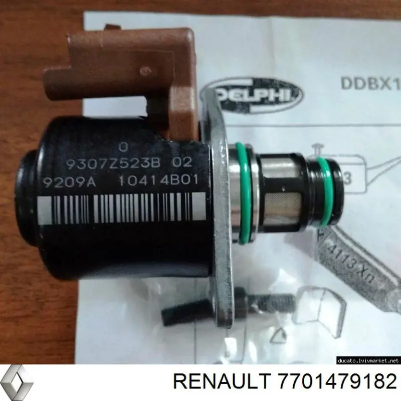 Регулятор давления ТНВД Renault (RVI) 7701479182 цена, от 97.49 USD