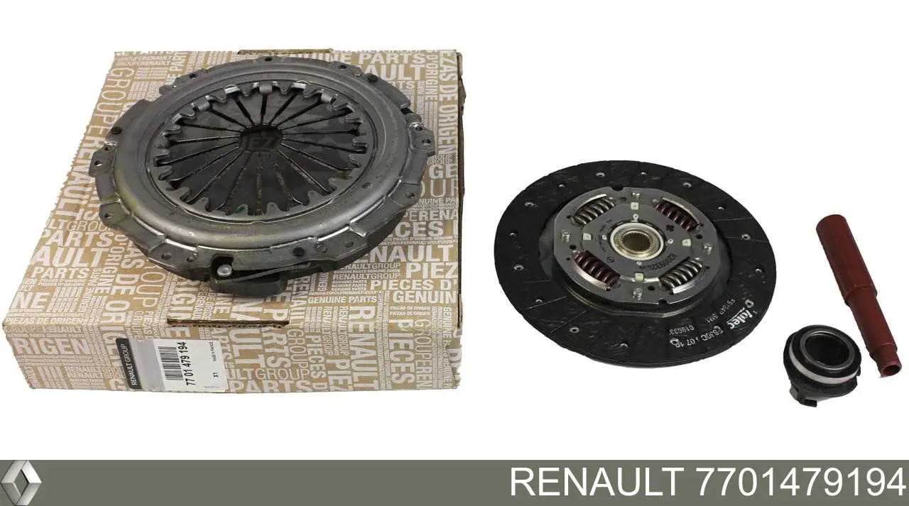 Комплект сцепления Renault (RVI) 7701479194