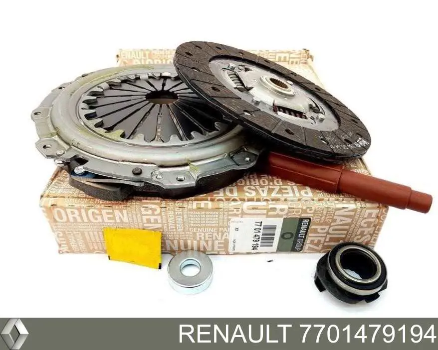 Комплект сцепления (3 части) Renault (RVI) 7701479194 цена, от 111.17 USD