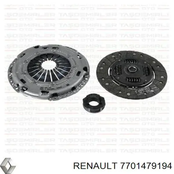 Комплект сцепления Renault (RVI) 7701479194