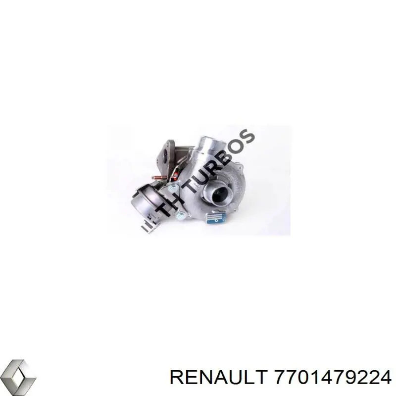 Турбонагнетатель Renault (RVI) 7701479224 цена, от 881.06 USD