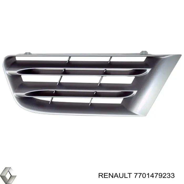 7701479233 Renault (RVI) решетка радиатора