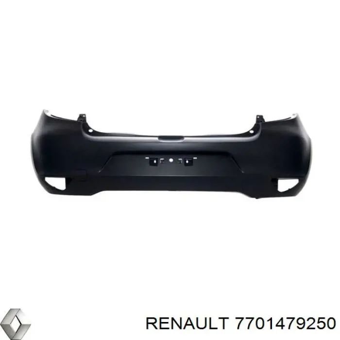 Задний бампер 606496 Polcar
