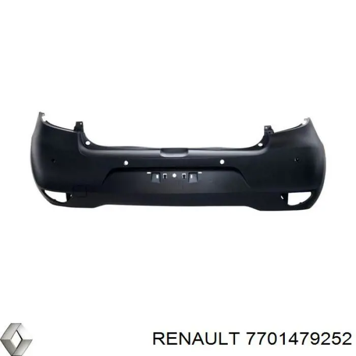 7701479252 Renault (RVI) бампер задний