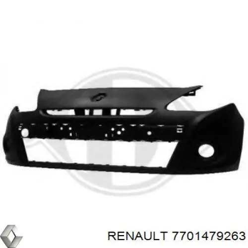 Купить 620224634R Renault (RVI) Буфер (бампер) передний