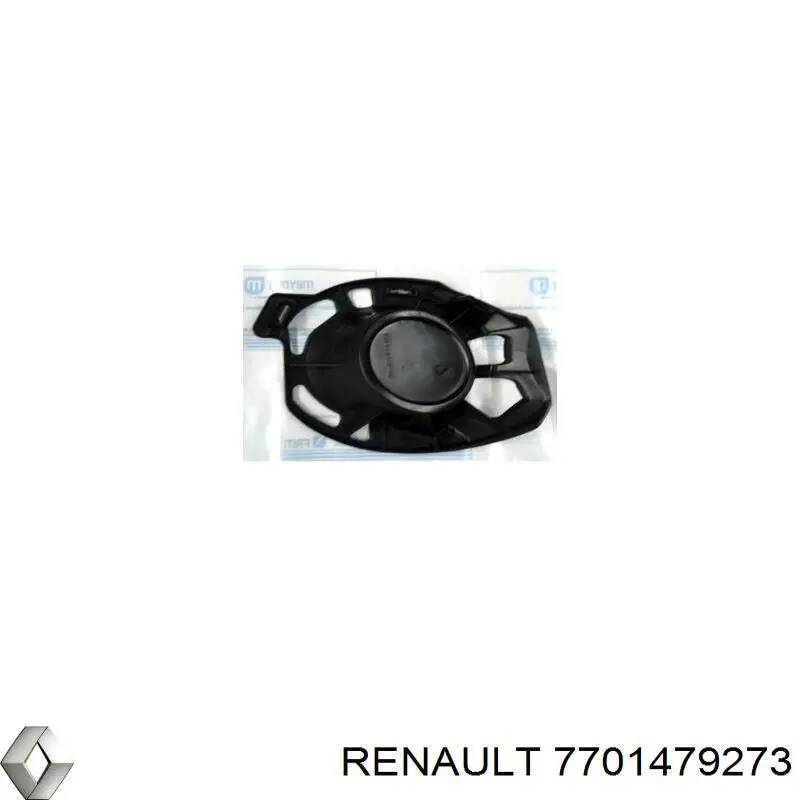 7701479273 Renault (RVI) tampão (grelha das luzes de nevoeiro do pára-choque dianteiro)
