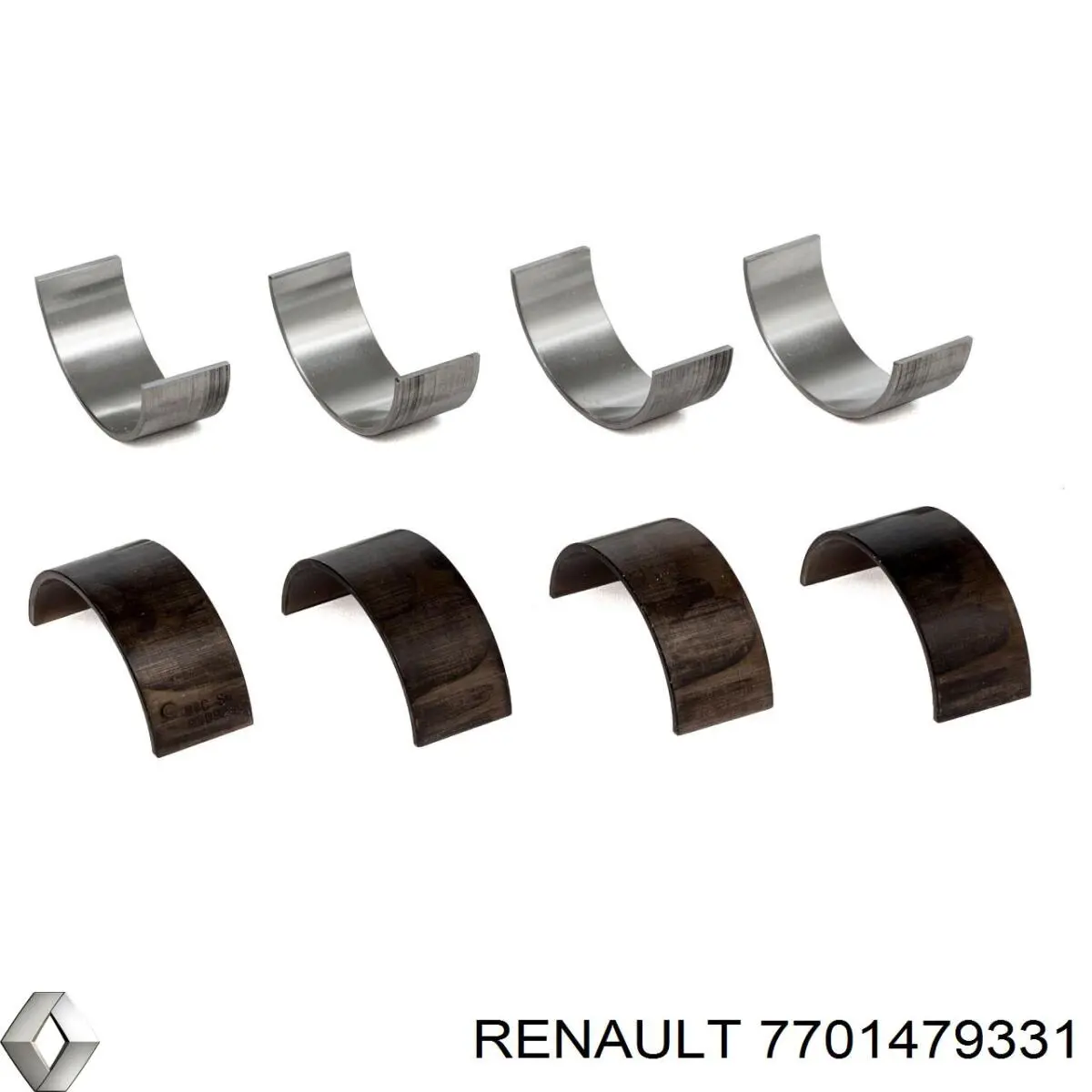 Вкладыши шатунные 7701479331 Renault (RVI)