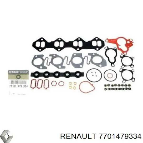 Комплект прокладок двигателя верхний Renault (RVI) 7701479334