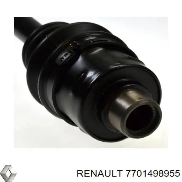 Полуось передняя 7701498955 Renault (RVI)