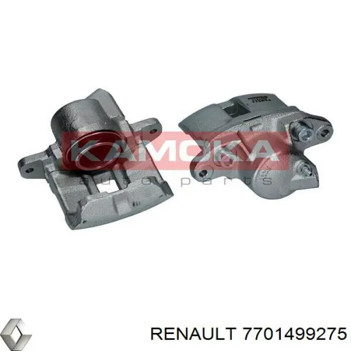 Суппорт тормозной передний правый 7701499275 Renault (RVI)