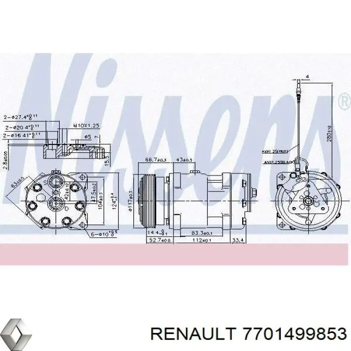 7701499853 Renault (RVI) 