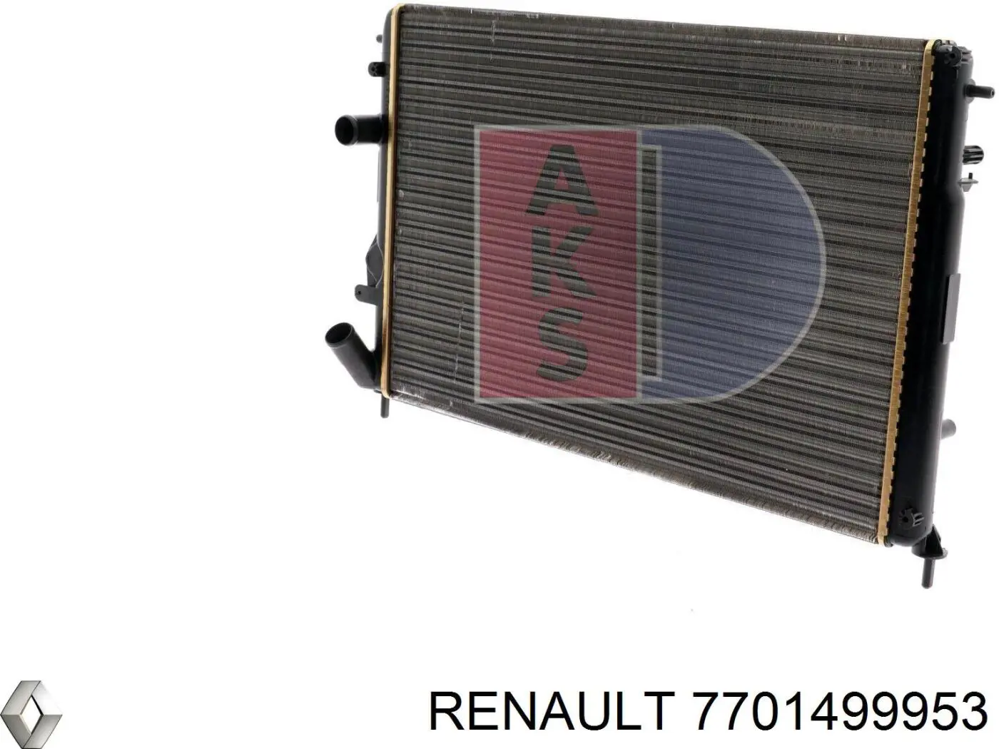 Радиатор охлаждения двигателя Renault (RVI) 7701499953 цена, от 45.54 USD