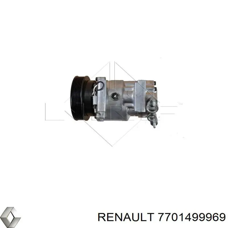 Купить 7701499969 Renault (RVI) Компрессор климатической установки