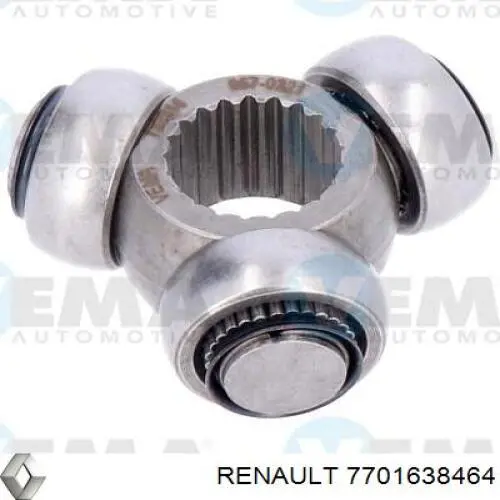 Крестовина гранаты Renault (RVI) 7701638464 цена, от  