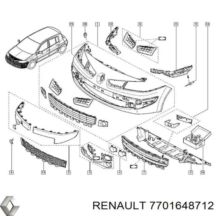Pára-choque traseiro, parte esquerda para Renault Trafic (TXW)