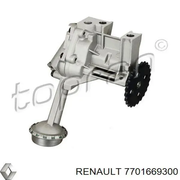 Масляный насос 7701669300 Renault (RVI)