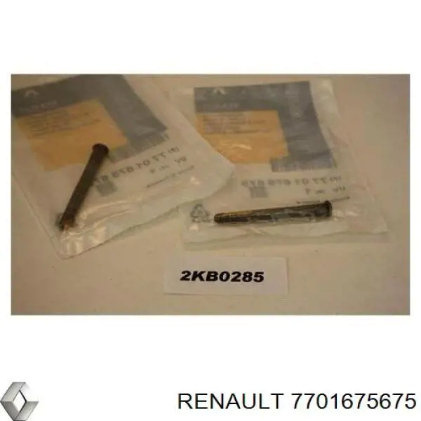 Палец (шплинт) дверной петли на Renault Clio II 