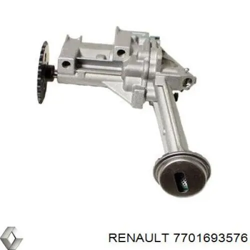 Bomba de aceite 7701693576 Renault (RVI)