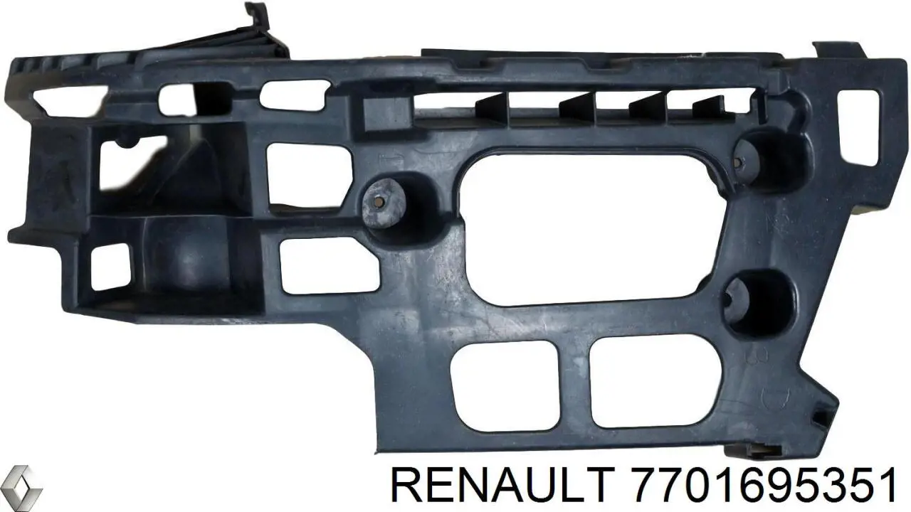 Кронштейн бампера переднего, правый Renault (RVI) 7701695351
