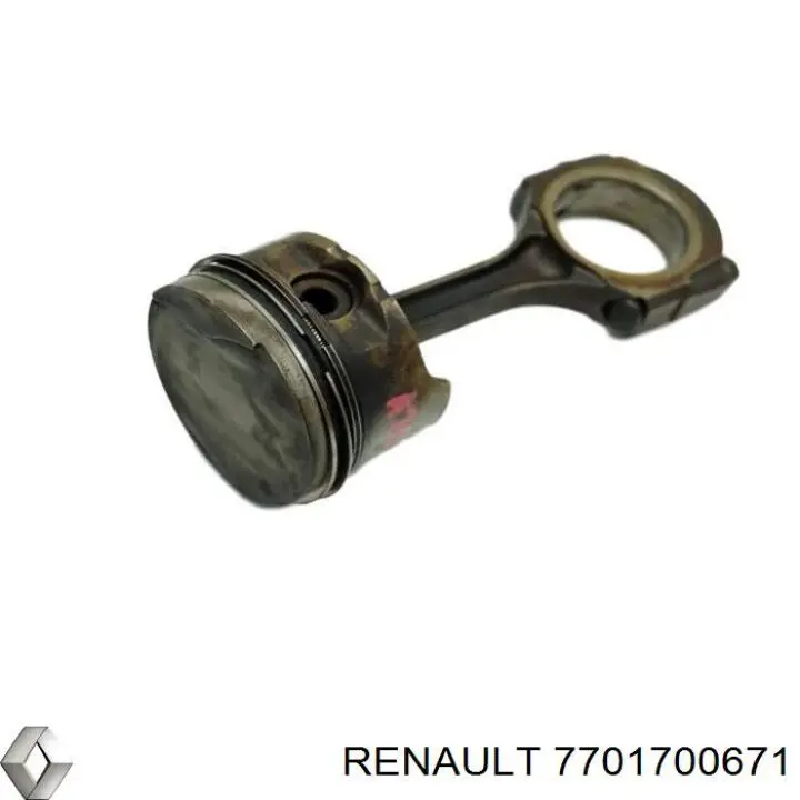 7701700671 Renault (RVI) поршень в комплекте на 1 цилиндр, std