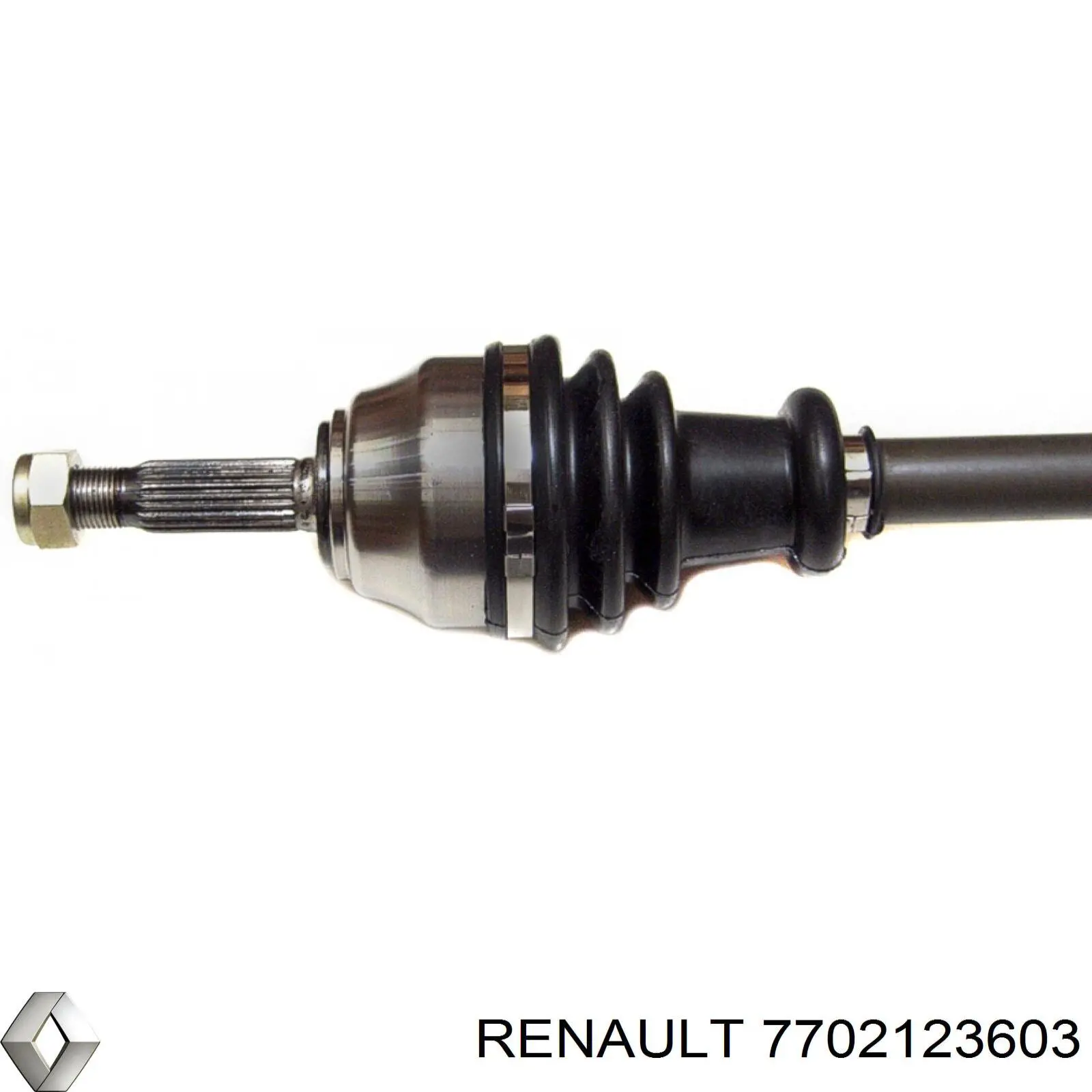 Левая полуось 7702123603 Renault (RVI)