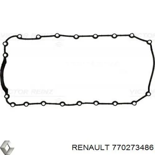 Прокладка поддона картера 770273486 Renault (RVI)