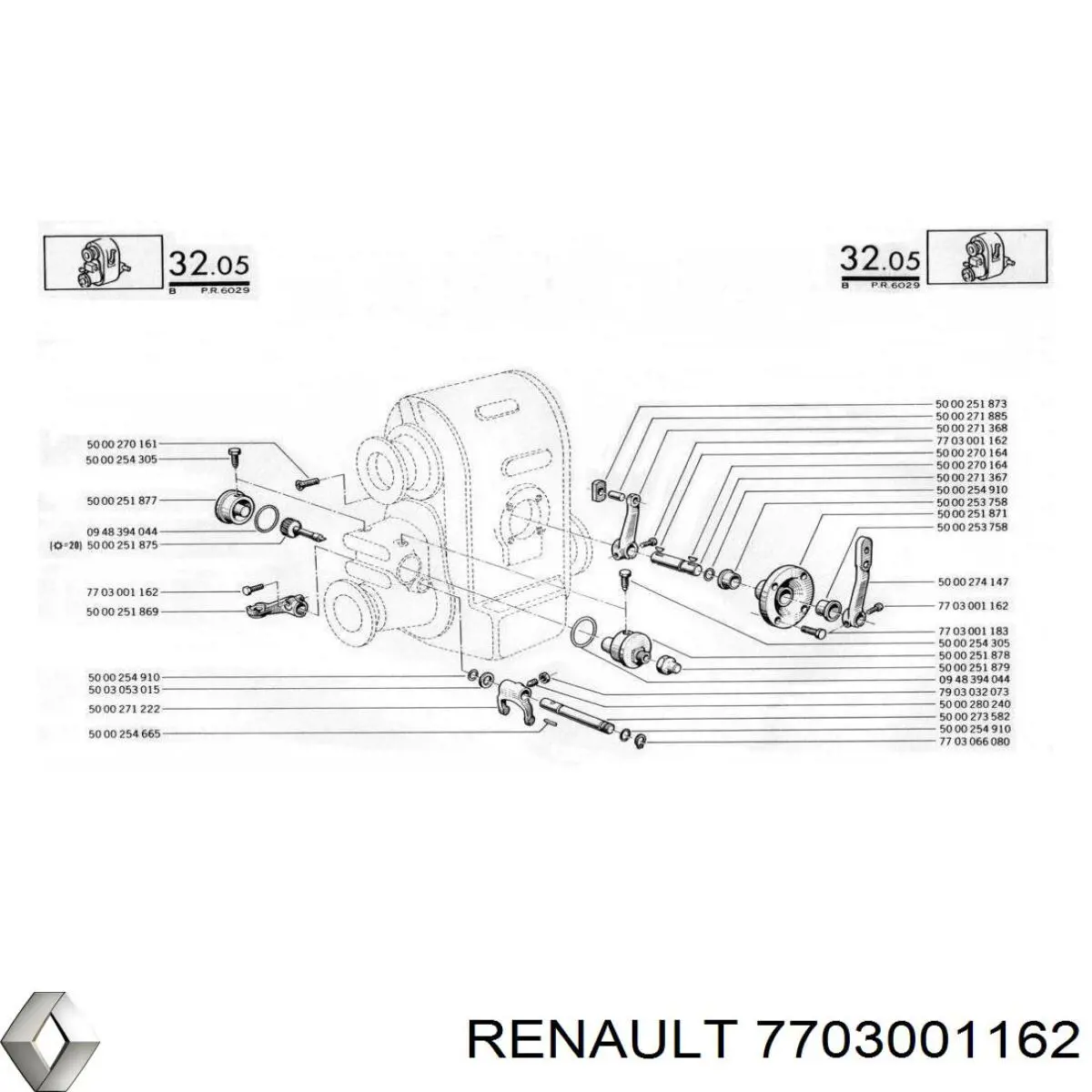 Купить 7703101498 Renault (RVI) 