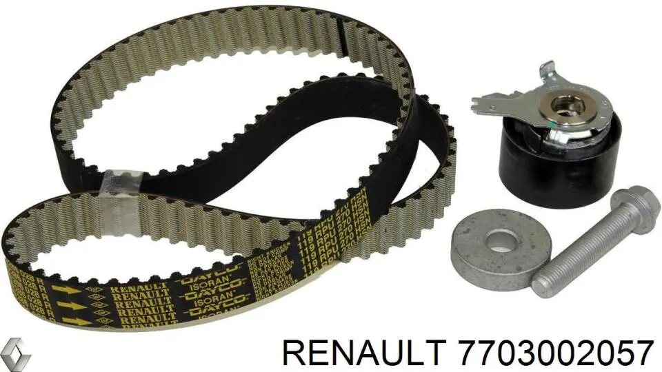 Parafuso de reguladora de tensão da correia de transmissão para Renault Scenic (JZ0)