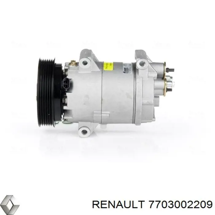 Компрессор кондиционера 7703002209 Renault (RVI)