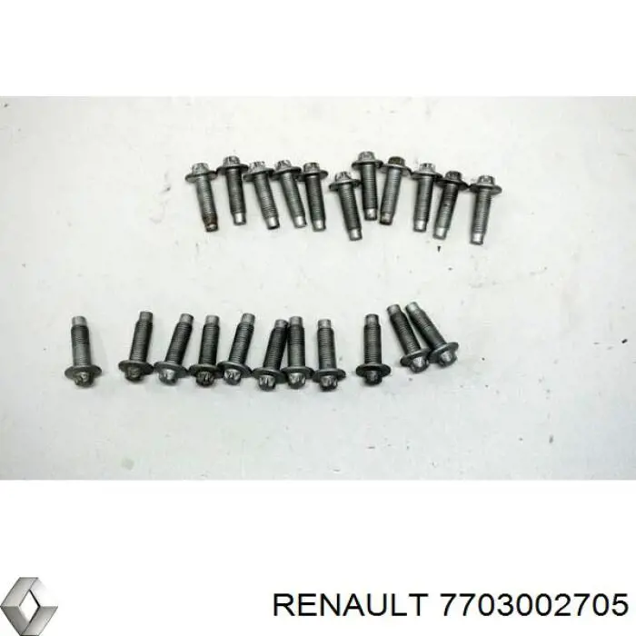 7703002705 RENAULT Tornnillo, cárter del motor original y equivalente