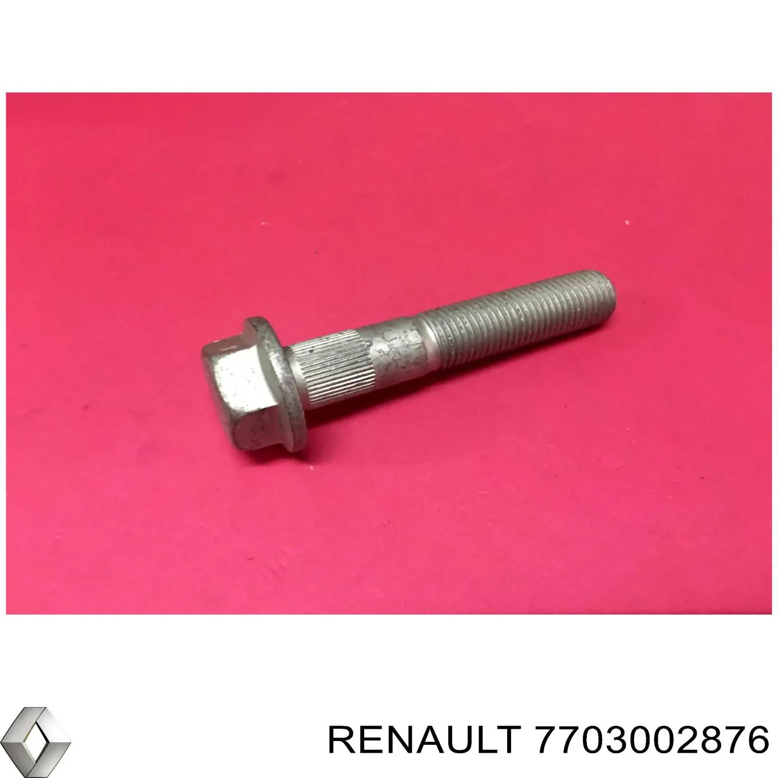 Tornillo de montaje, Amortiguador Delantero 7703002876 Renault (RVI)