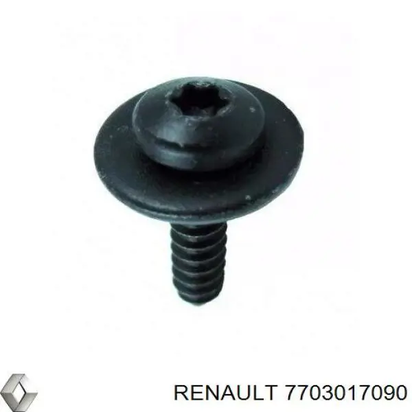 Пистон крепления подкрылка переднего крыла Renault (RVI) 7703017090 цена, от 0.68 USD