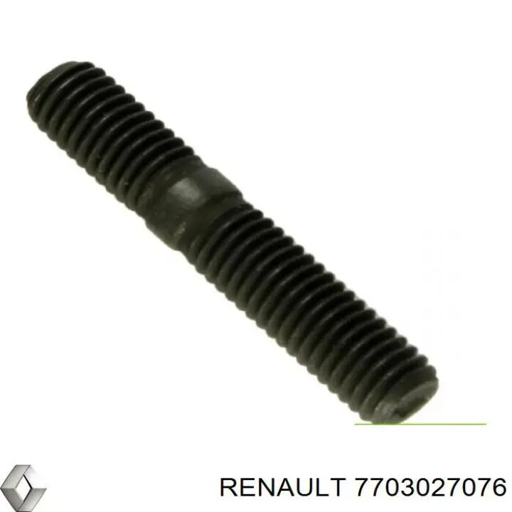 7703027076 Renault (RVI) prego de tubo coletor de escape