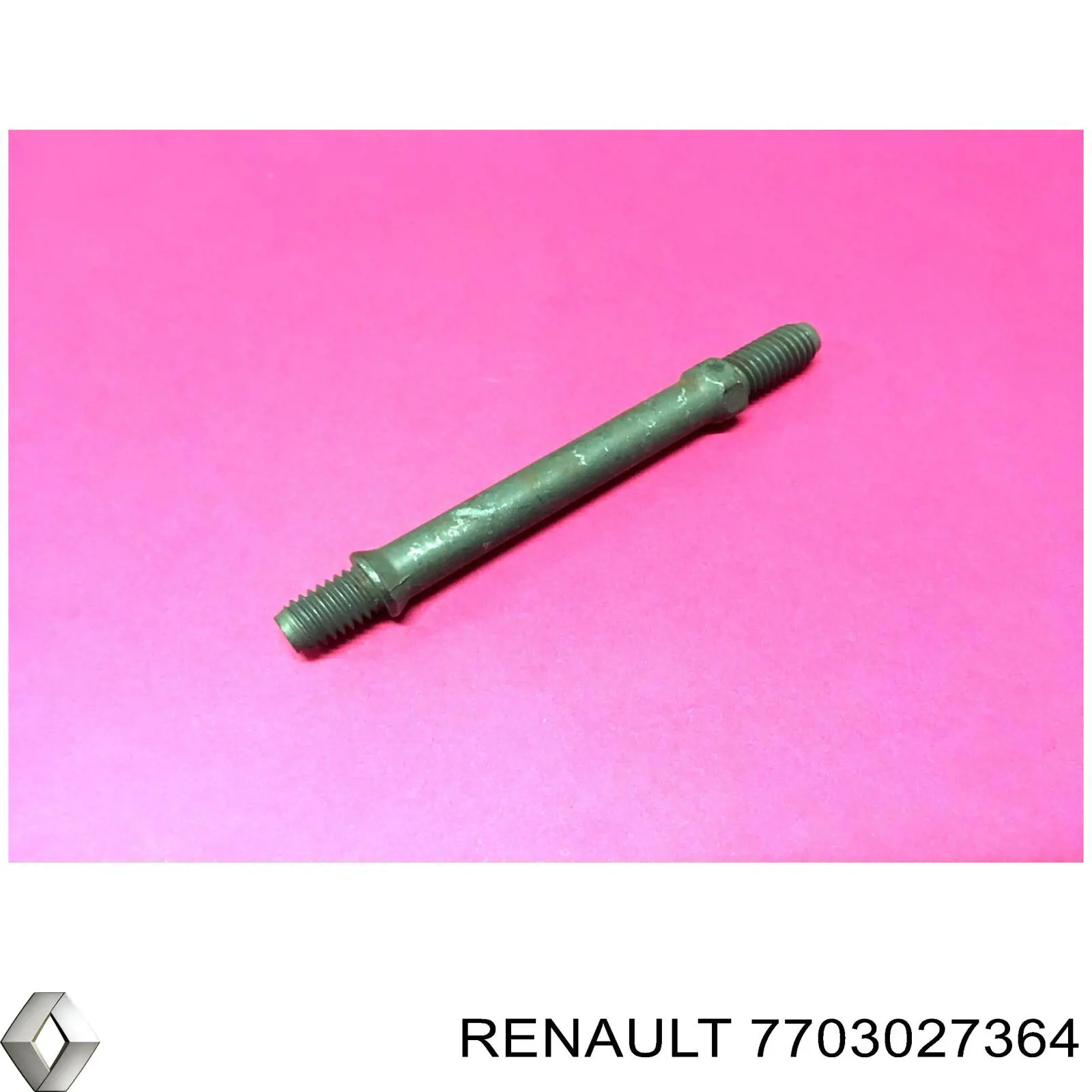 Шпилька выпускного коллектора 7703027364 Renault (RVI)