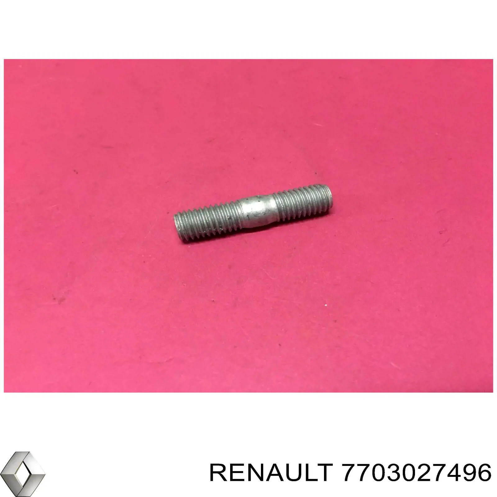 7703027496 Renault (RVI) parafuso de cabeça de motor (cbc)